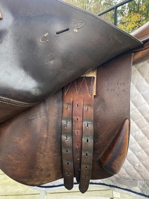 Selle Delgrange CSO/mixte, 17.5