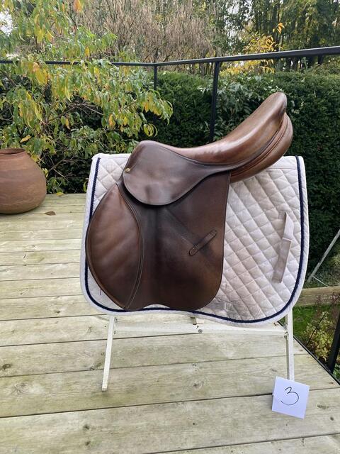 Selle Delgrange CSO/mixte, 17.5