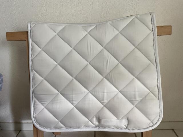 Tapis Blanc dressage Privilège Equitation