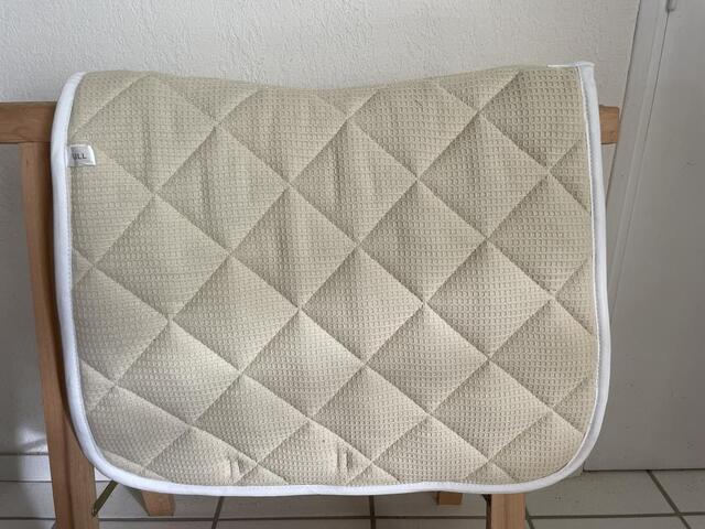 Tapis Blanc dressage Privilège Equitation