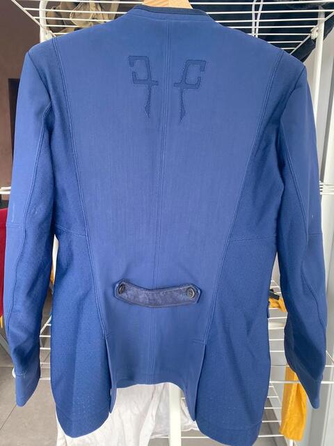 Veste de concours horse Pilot taille 38 bleue
