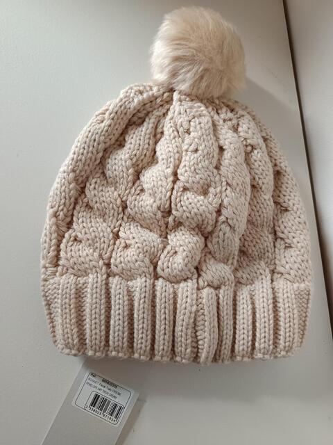 Bonnet Penelope beige NEUF