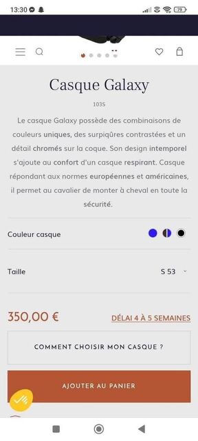 Casque Antares noir