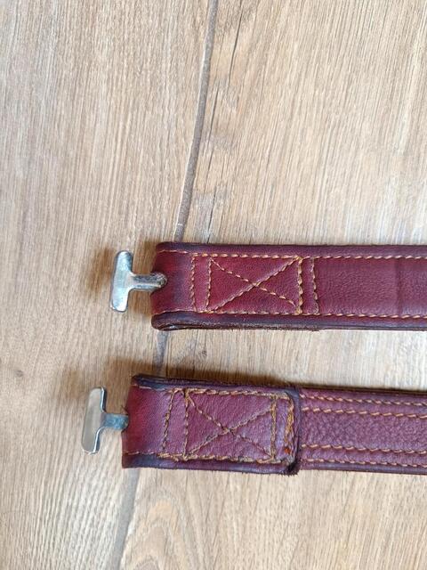 Etrivière dressage cuir Zaldi