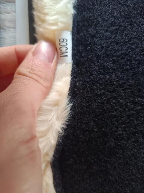 Sangle courte anatomique Kentucky 60cm mouton amovible