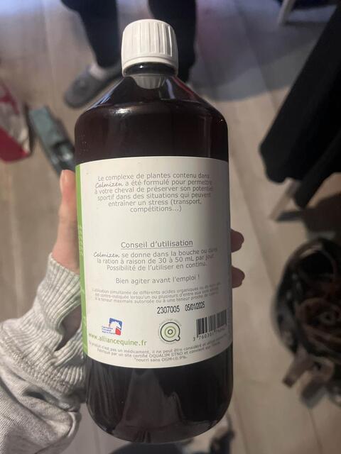 bouteille calmizen