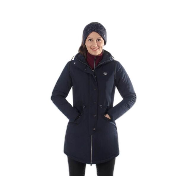 Manteau Parka QHP HIver marine 36 neuf