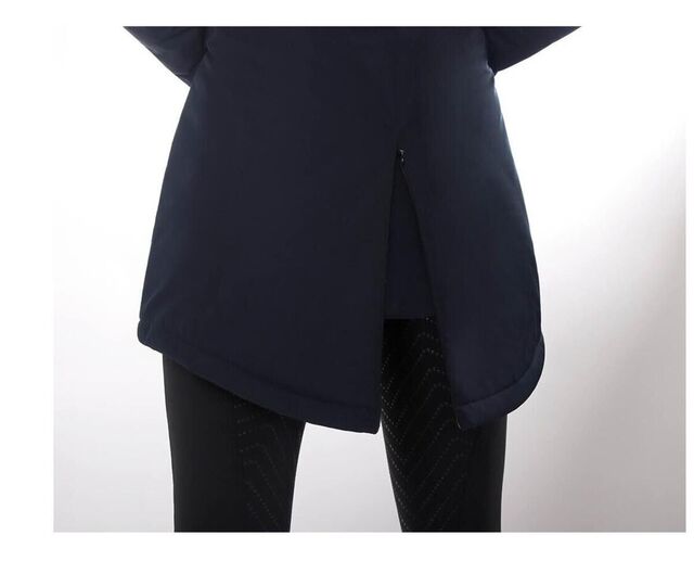 Manteau Parka QHP HIver marine 36 neuf