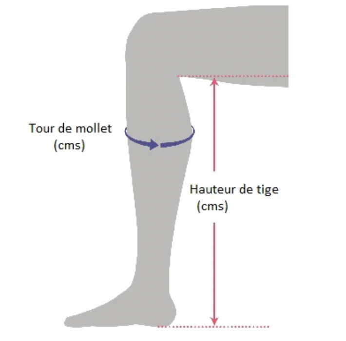 Mesures bottes équitation