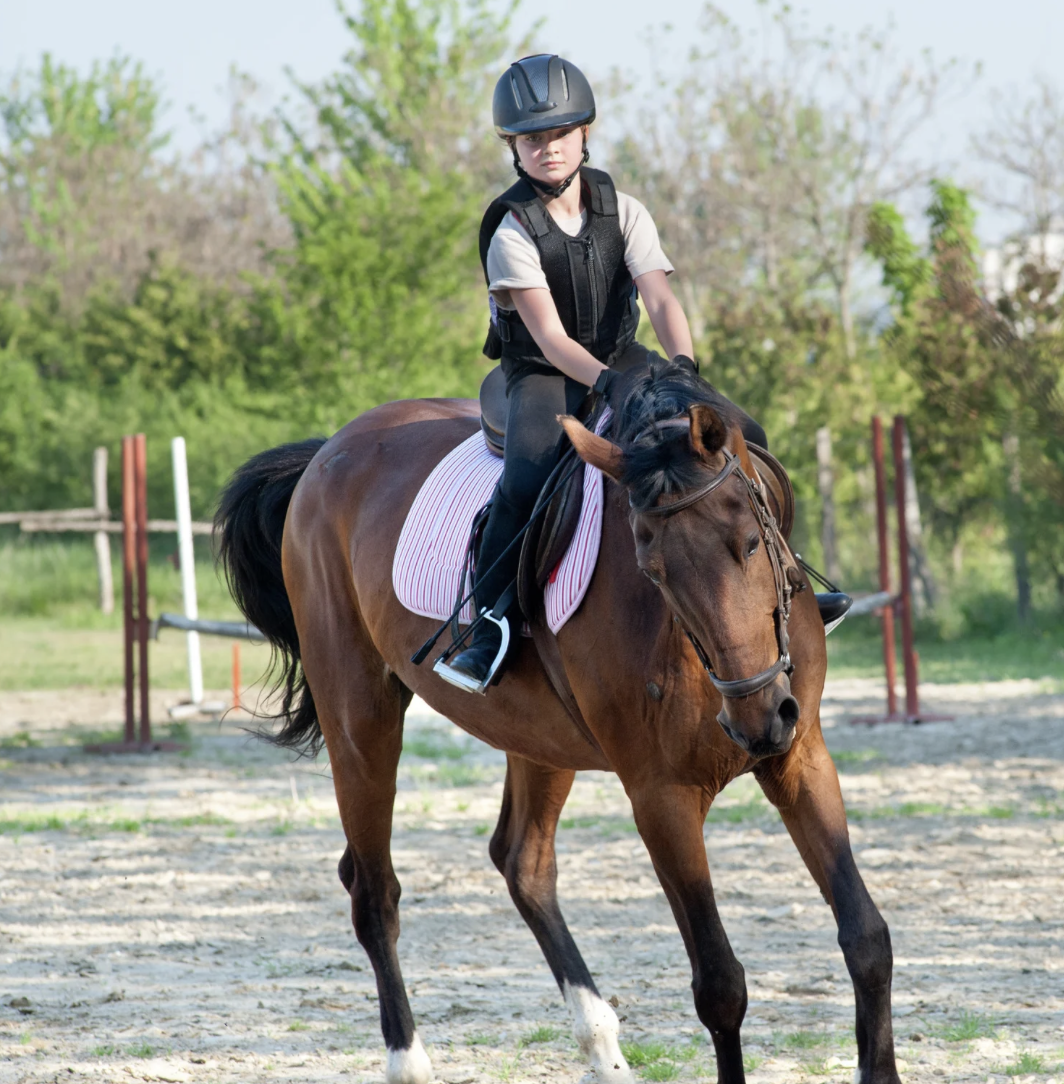 fille cheval