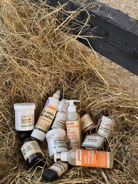 produits janette à cheval