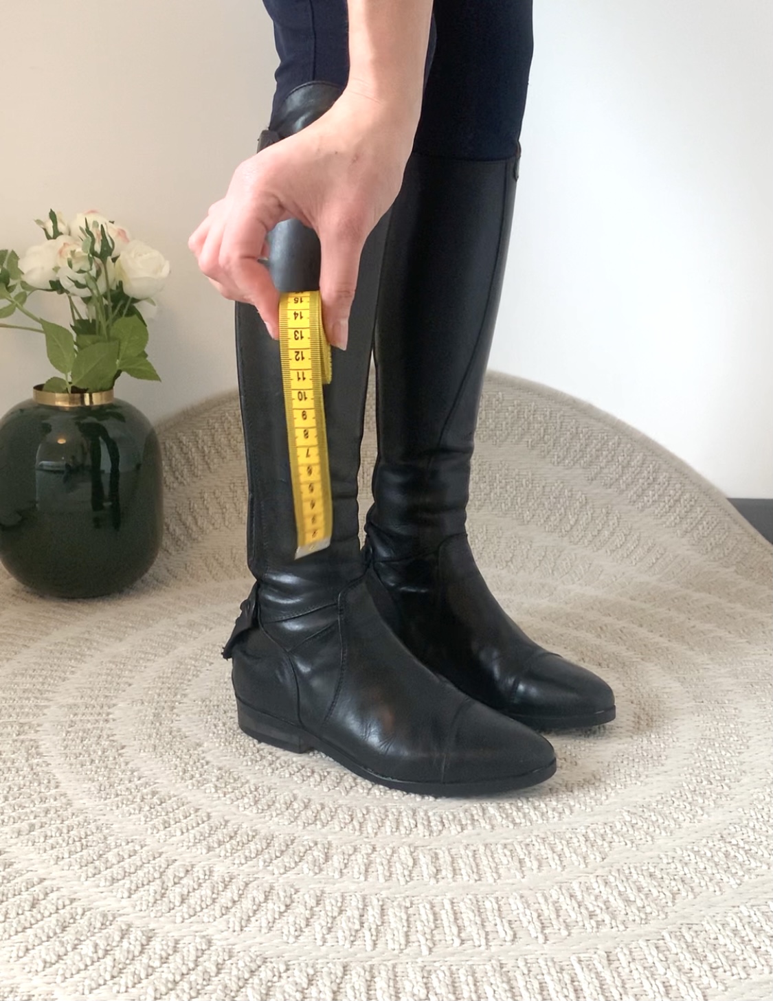 Mesure bottes équitation