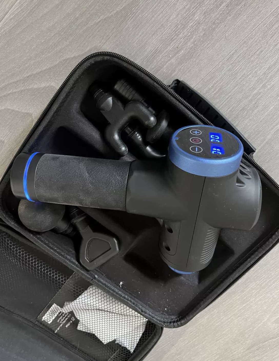 pistolet de massage cheval