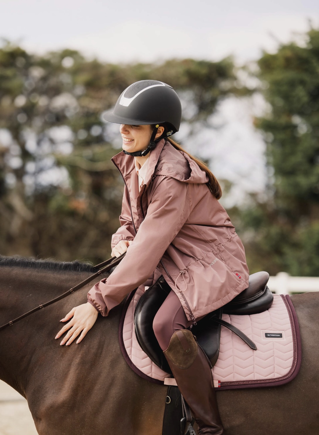 veste impermeable equitation