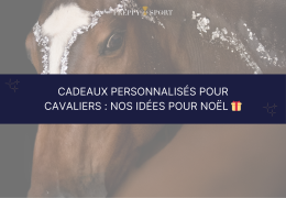Cadeaux personnalisés pour cavaliers : nos idées pour Noël 🎁