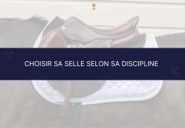 Choisir sa selle selon sa discipline : le guide pour bien acheter une selle