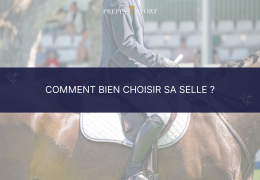 Comment bien choisir sa selle ? 🐴